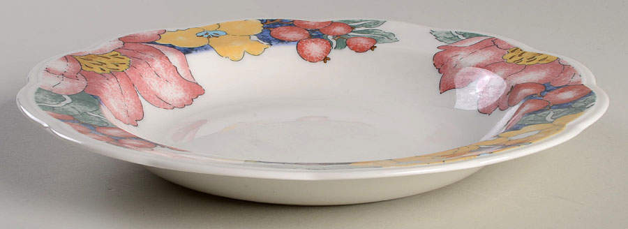 Tropicanna Large Rim Soup Bowl by Johnson Brothers-1