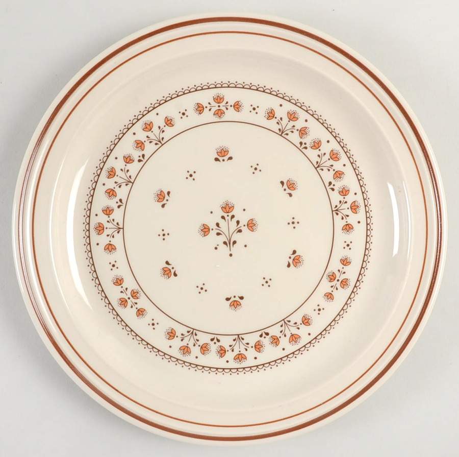 Tudor Flowers Salad Plate by Johnson Brothers-1