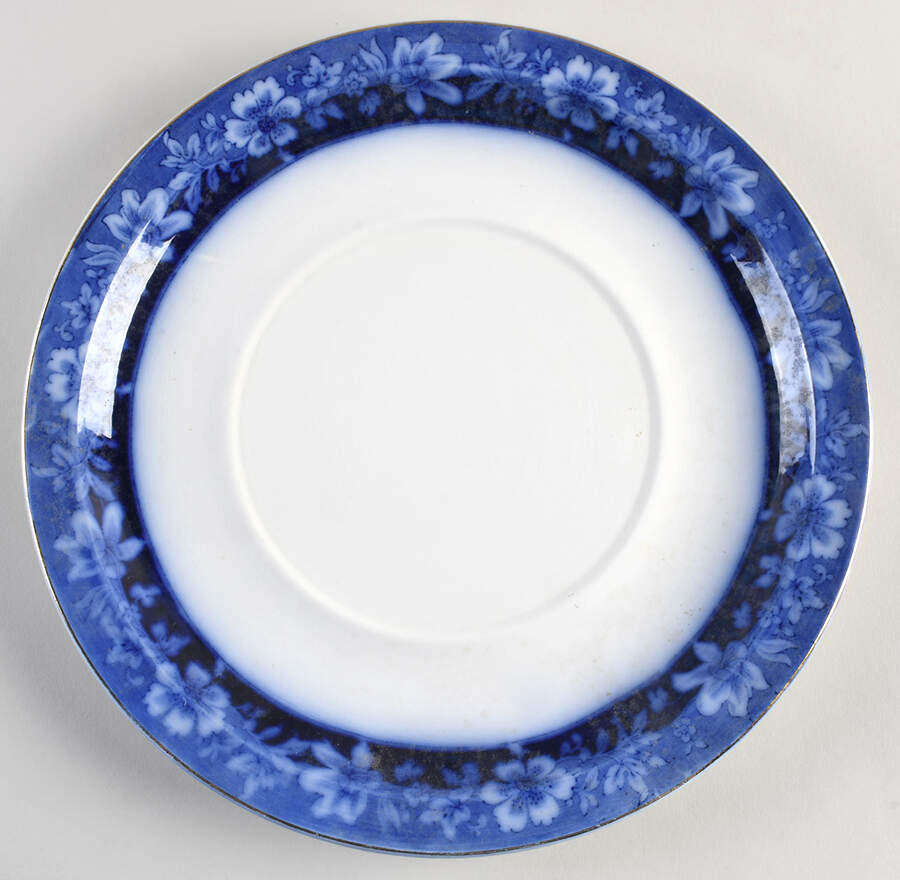 Turin Blue (Flow Blue) Underplate for Tureen by Johnson Brothers-1