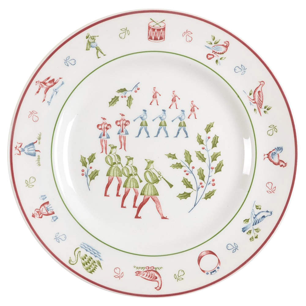 Twelve Days of Christmas Salad Plate by Johnson Brothers-1