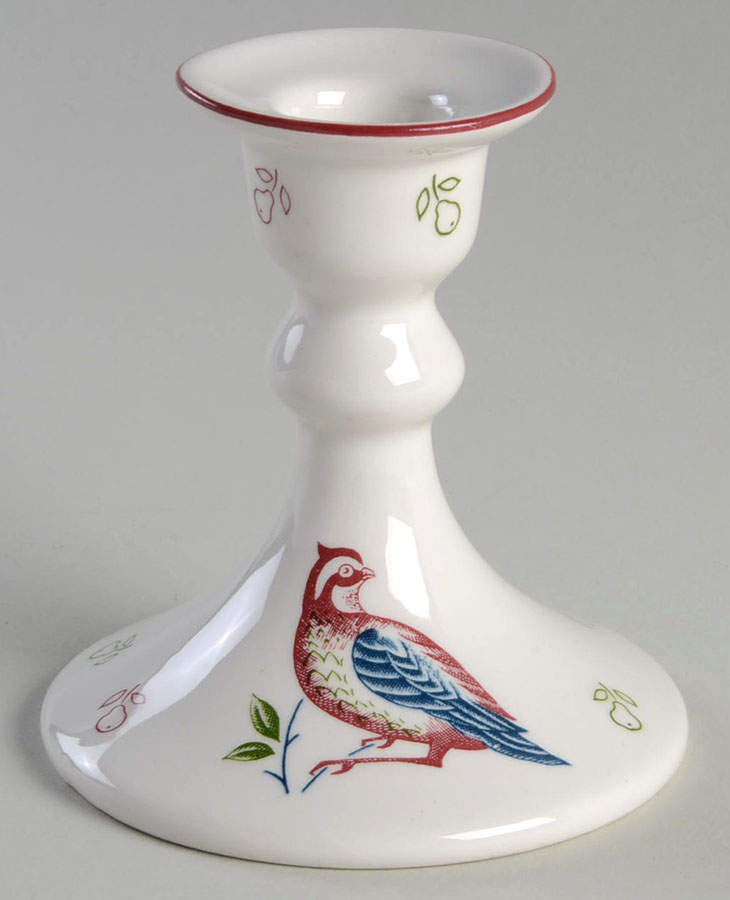 Twelve Days of Christmas Small Candlestick by Johnson Brothers-1