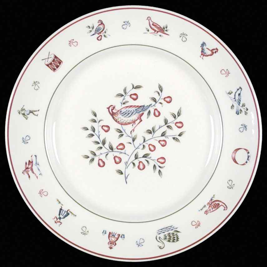 Twelve Days of Christmas Dinner Plate by Johnson Brothers-1