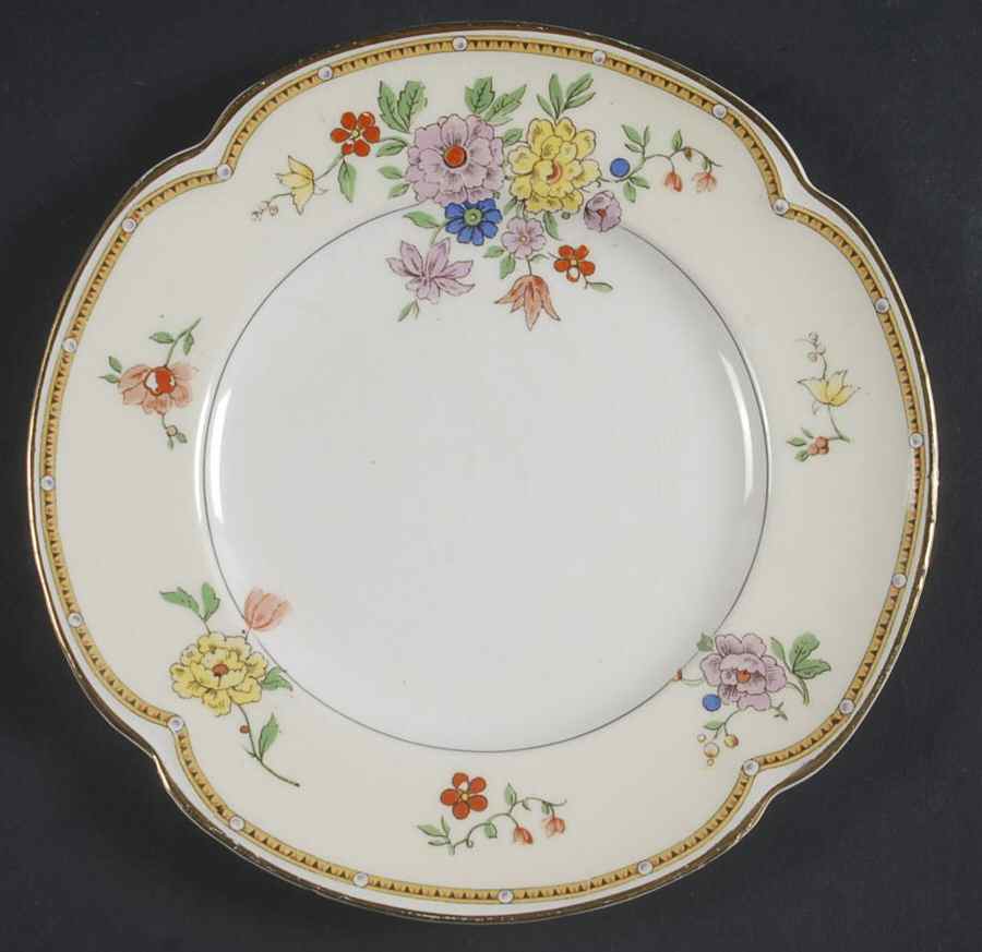 Veronese (Pareek) Dessert/Pie Plate by Johnson Brothers-1