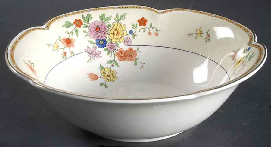 Veronese (Pareek) 9" Round Vegetable Bowl by Johnson Brothers-1