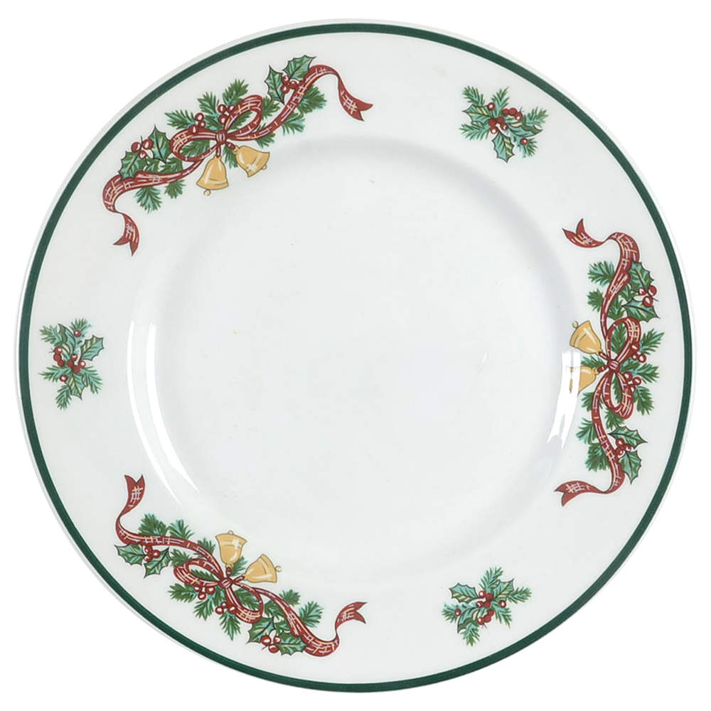 Victorian Christmas ("Made in England") Salad Plate by Johnson Brothers-1