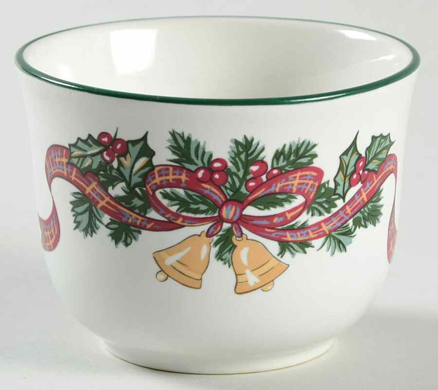 Victorian Christmas ("Made in England") Votive Candleholder by Johnson Brothers-1