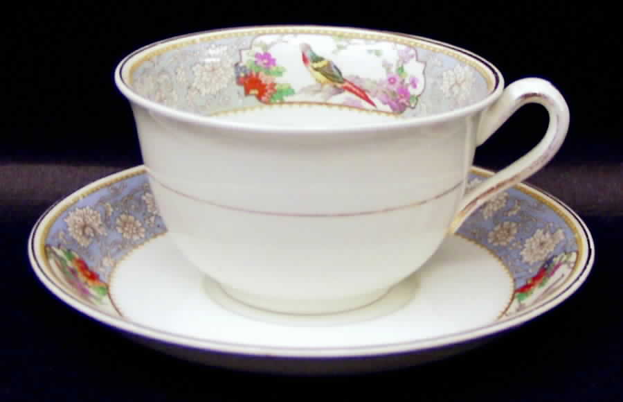 The Vigo (Smooth) Flat Cup & Saucer Set by Johnson Brothers-1