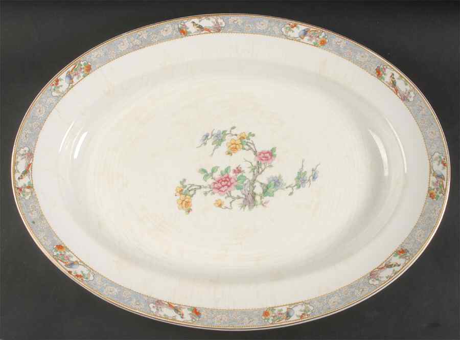 The Vigo (Smooth) 20" Oval Serving Platter by Johnson Brothers-1