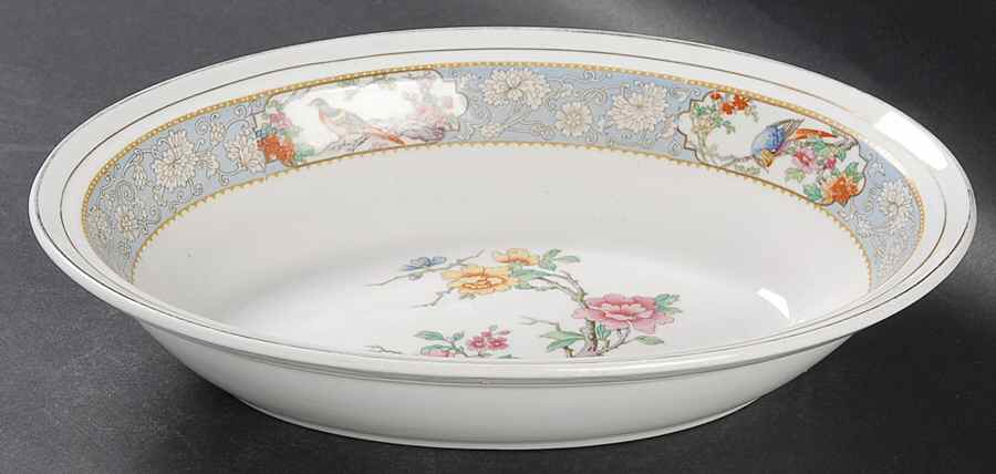 The Vigo (Smooth) 9" Oval Vegetable Bowl by Johnson Brothers-1