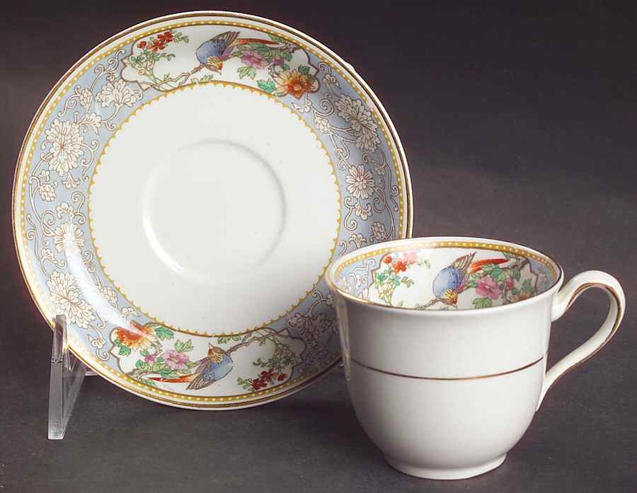 The Vigo (Smooth) Flat Demitasse Cup & Saucer Set by Johnson Brothers-1