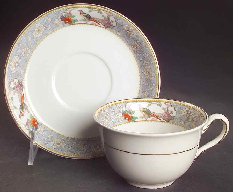 The Vigo (Smooth) Oversized Cup & Saucer Set by Johnson Brothers-1