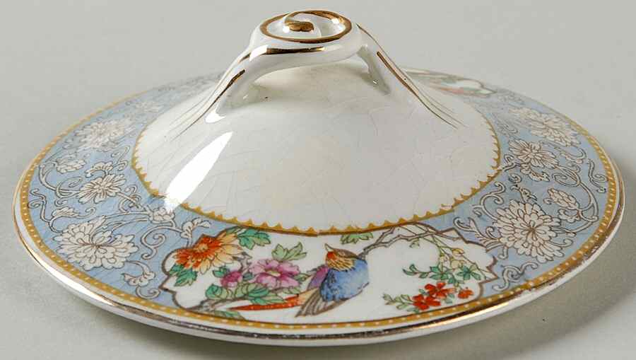 The Vigo (Smooth) Lid for Sugar Bowl by Johnson Brothers-1