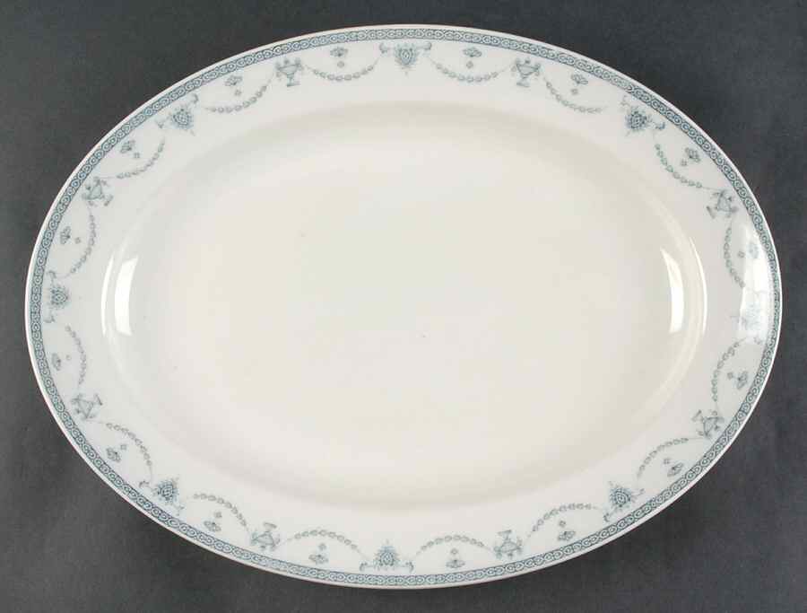 The Villiers 16" Oval Serving Platter by Johnson Brothers-1