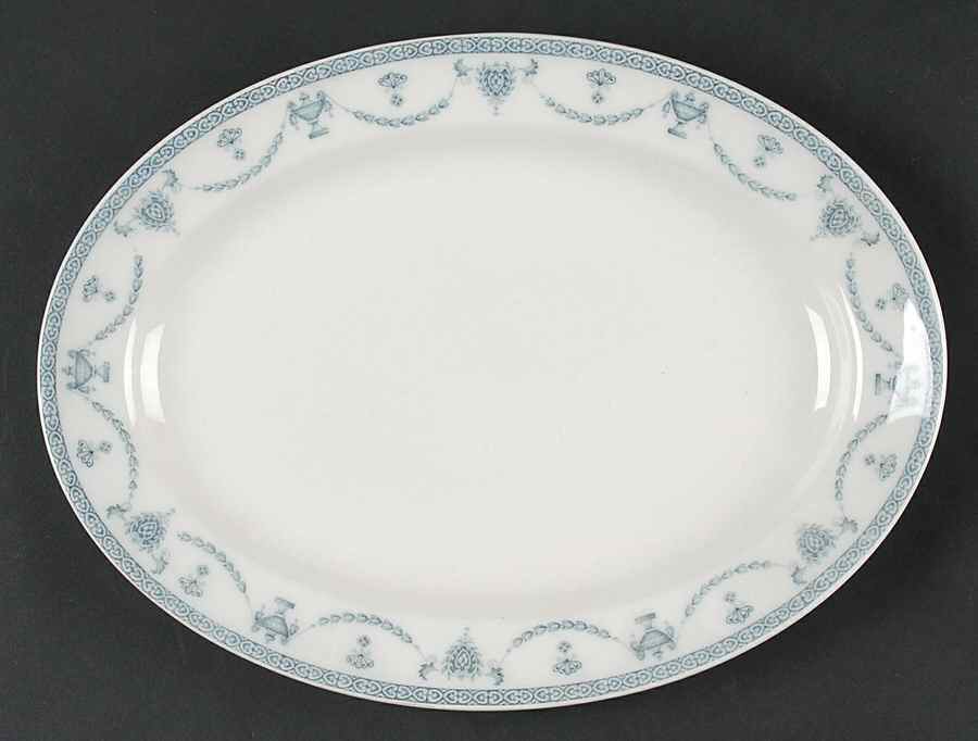 The Villiers 12" Oval Serving Platter by Johnson Brothers-1