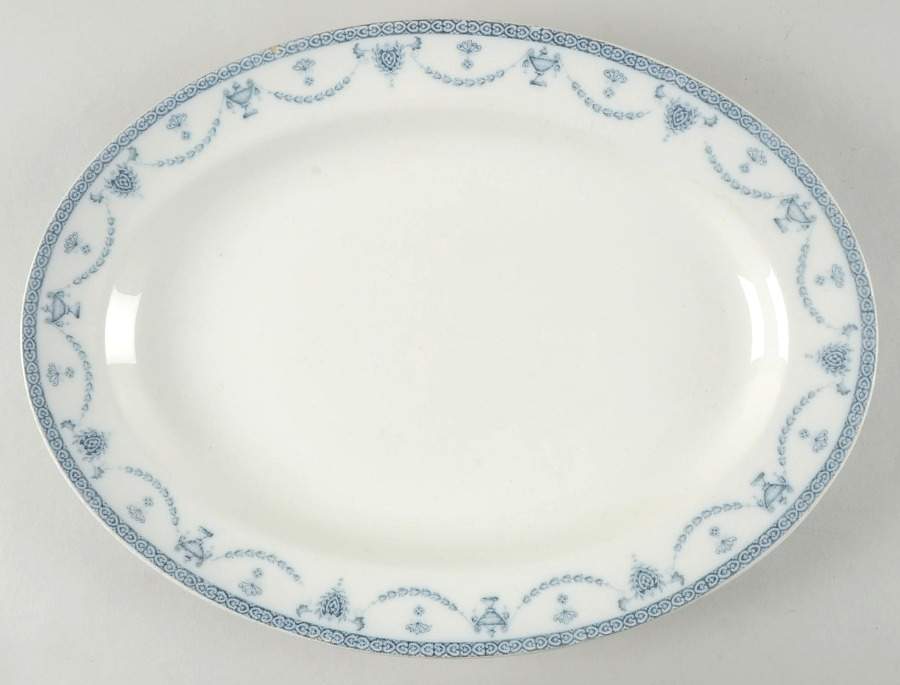 The Villiers 14" Oval Serving Platter by Johnson Brothers-1