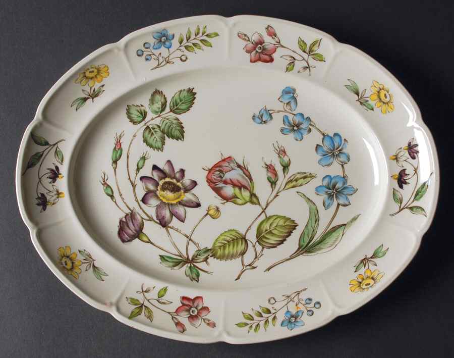 Wakefield 12" Oval Serving Platter by Johnson Brothers-1