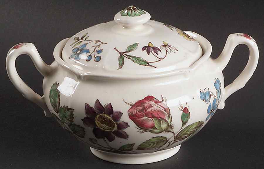 Wakefield Sugar Bowl & Lid by Johnson Brothers-1