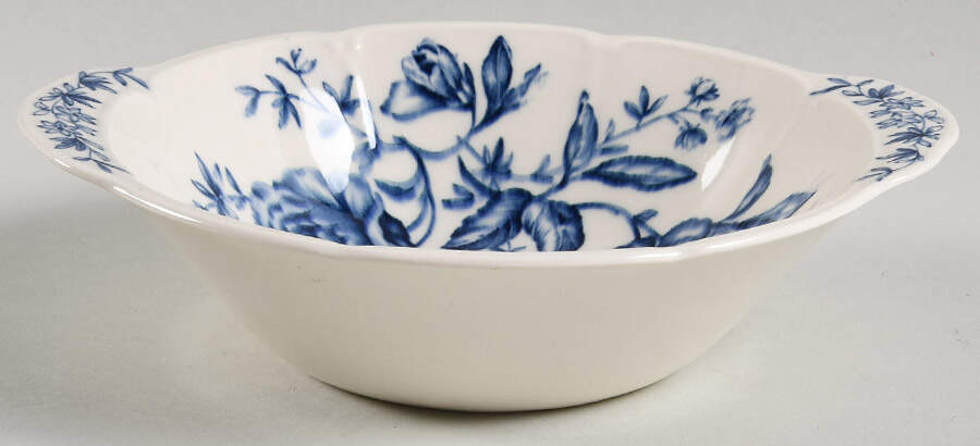 Warwick Blue Lugged Cereal Bowl by Johnson Brothers-1