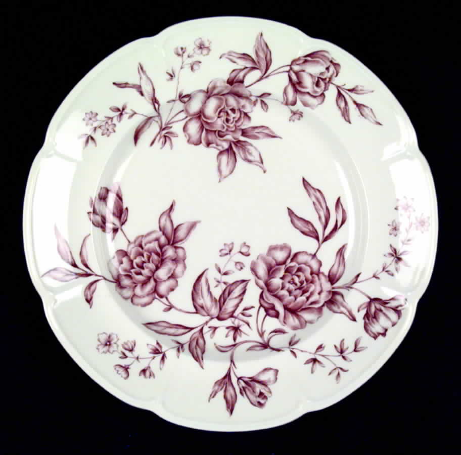 Warwick Pink Dinner Plate by Johnson Brothers-1