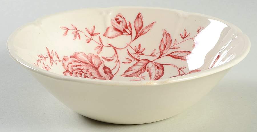Warwick Pink Coupe Cereal Bowl by Johnson Brothers-1