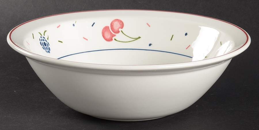 Wild Cherries 8" Round Vegetable Bowl by Johnson Brothers-1