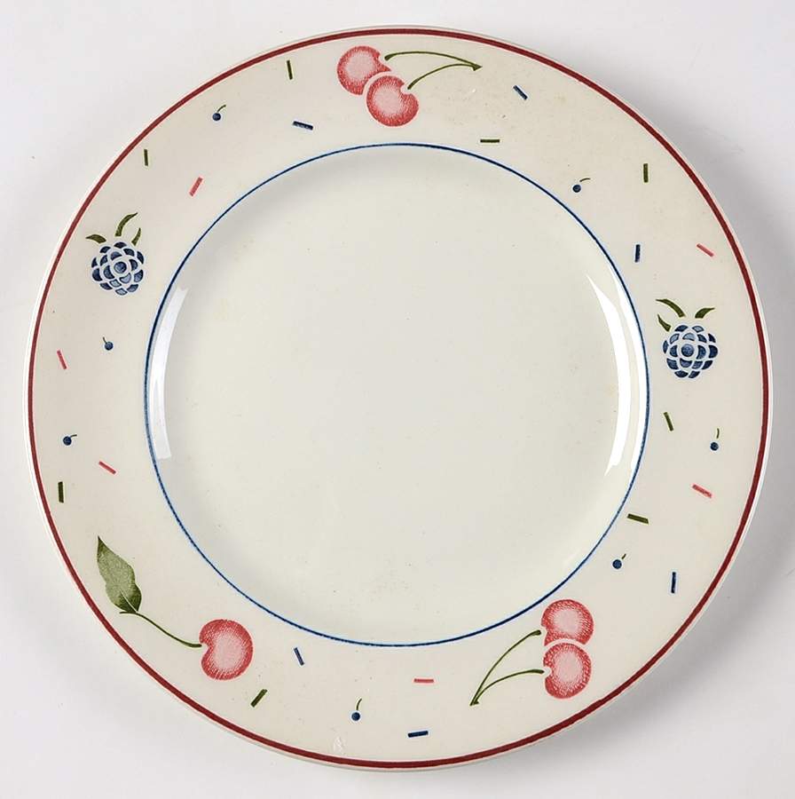 Wild Cherries Salad Plate by Johnson Brothers-1