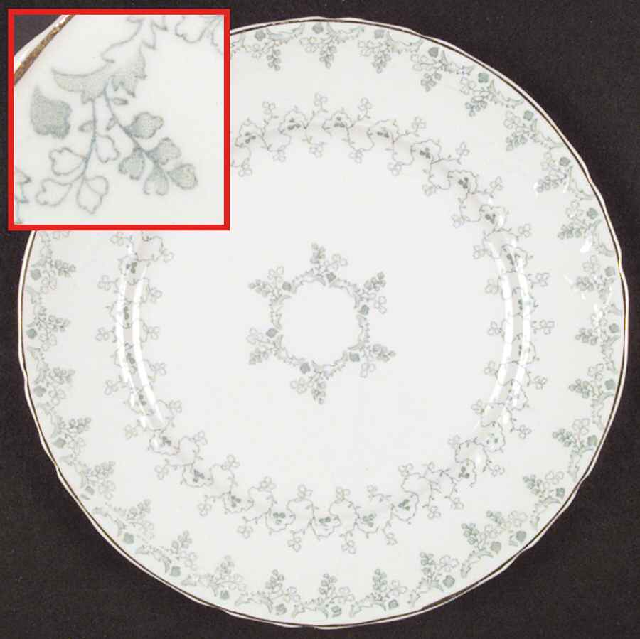 Windsor Green Luncheon Plate by Johnson Brothers-1