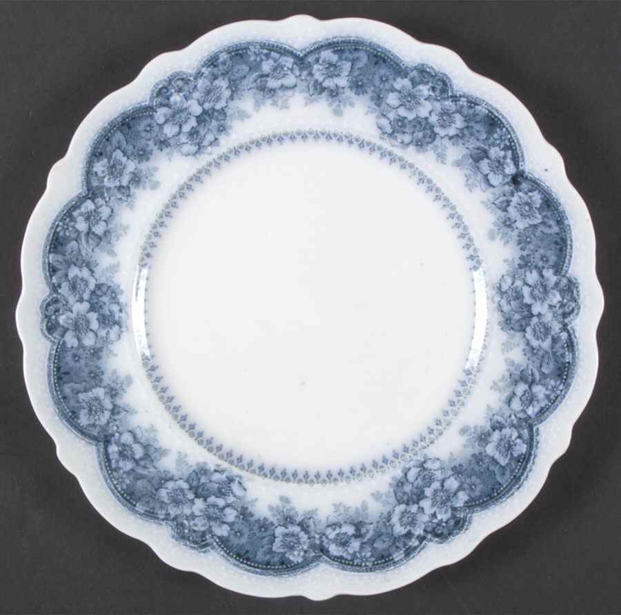 Wild Rose Blue Green Luncheon Plate by Johnson Brothers-1