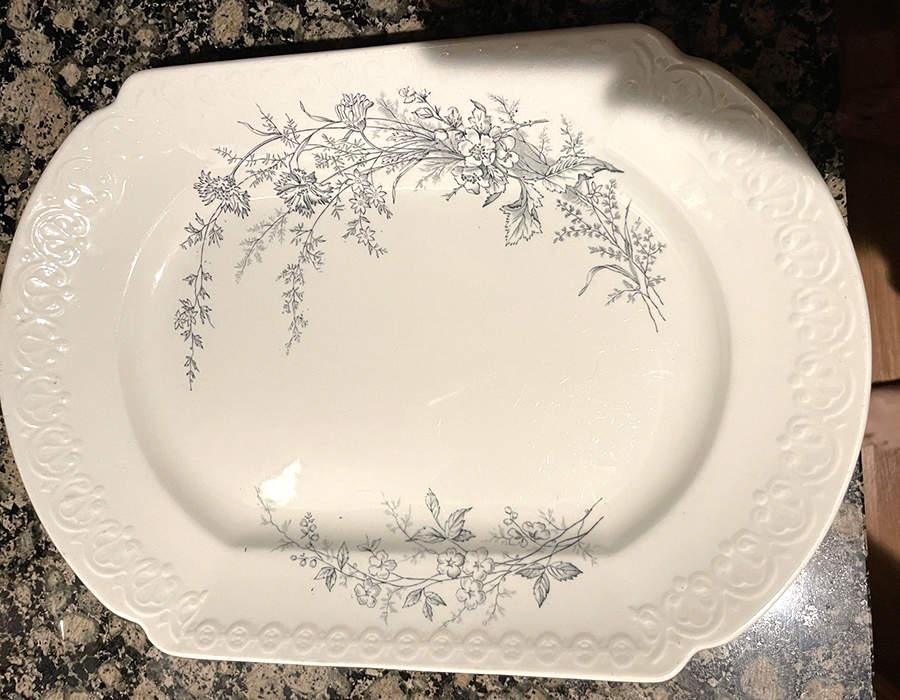 Woodland 12" Oval Serving Platter by Johnson Brothers-1