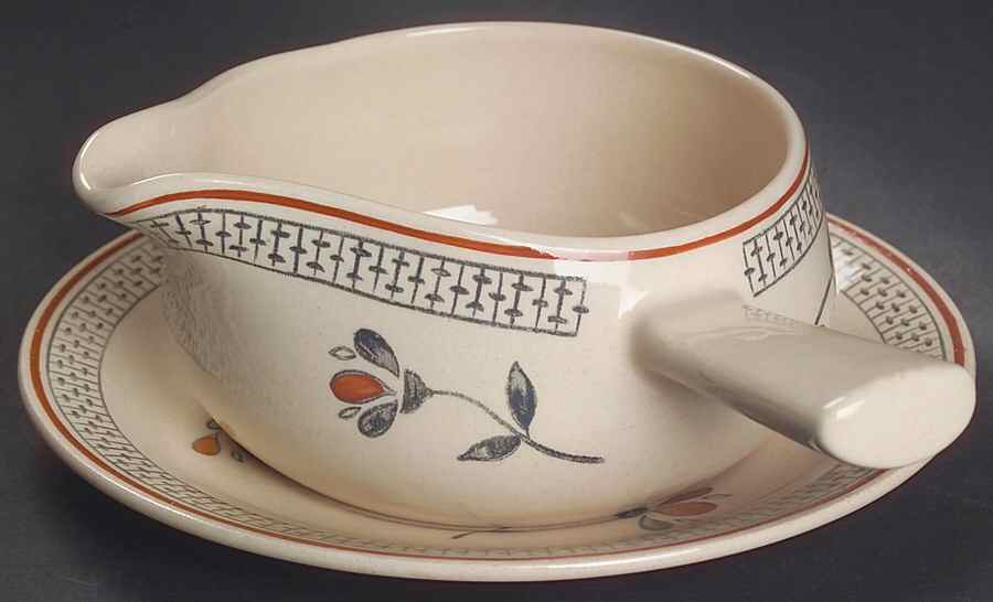 Zephyr Gravy Boat & Underplate by Johnson Brothers-1