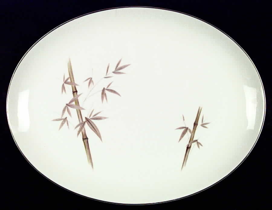 Bamboo 16" Oval Serving Platter by JCPenney-1