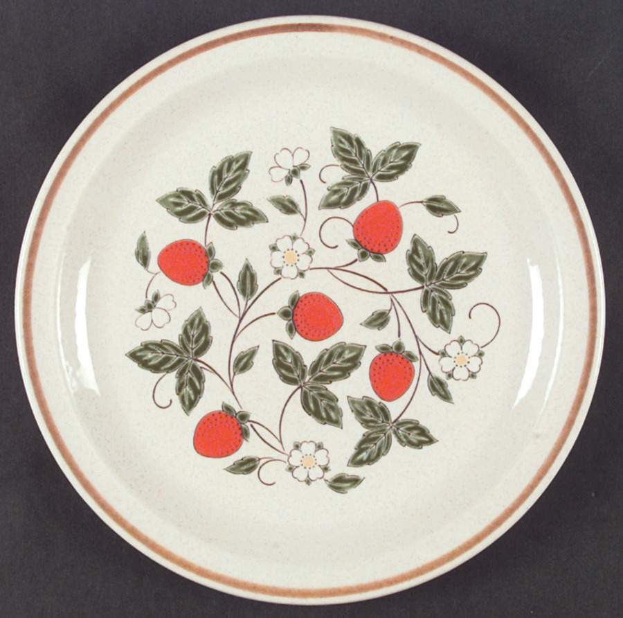 Berry Blossom Dinner Plate by JCPenney-1