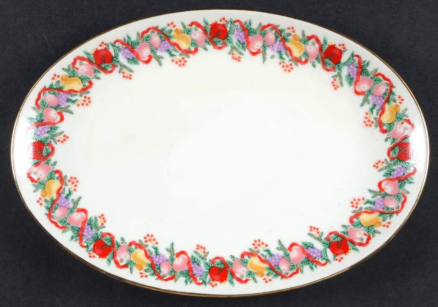 Cranberry Hill Underplate for Gravy Boat by JCPenney-1