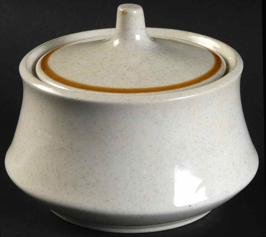 Festive (Japan) Sugar Bowl & Lid by JCPenney-1
