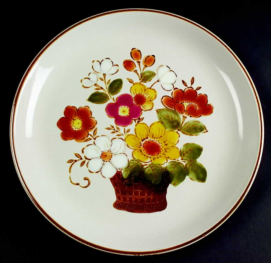 Floral Medley 12" Chop Plate (Round Platter) by JCPenney-1