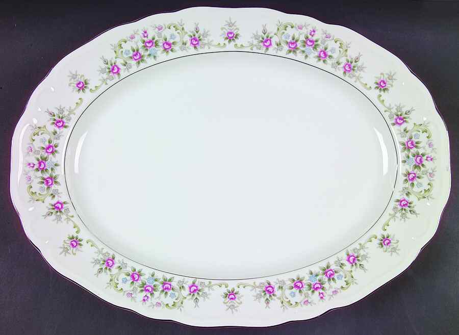 Marianna 14" Oval Serving Platter by JCPenney-1