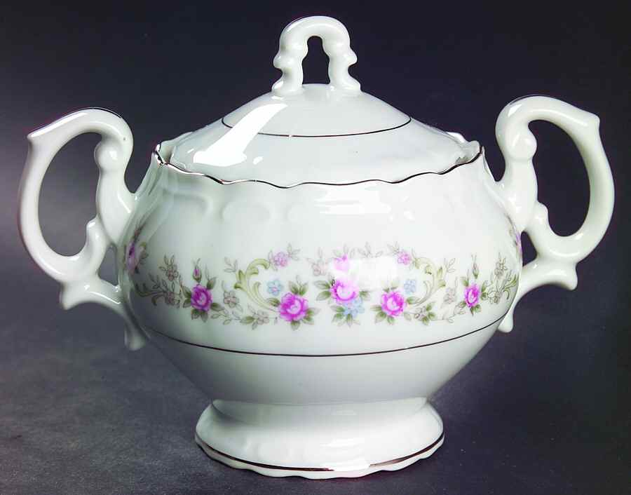 Marianna Sugar Bowl & Lid by JCPenney-1