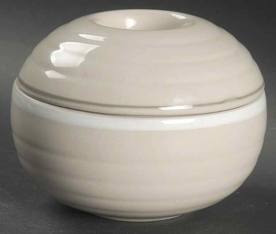 Chestnut Floral Sugar Bowl & Lid by Jepcor-1