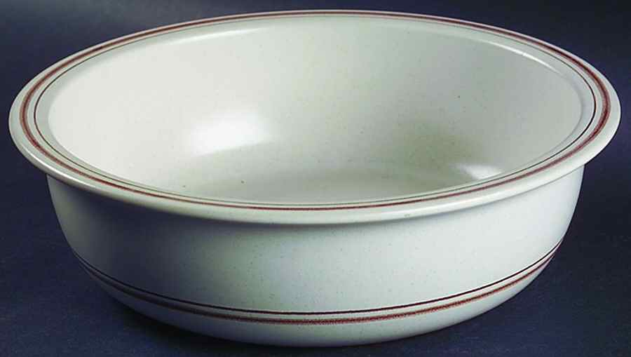Country Cupboard Brown 9" Round Vegetable Bowl by Jepcor-1