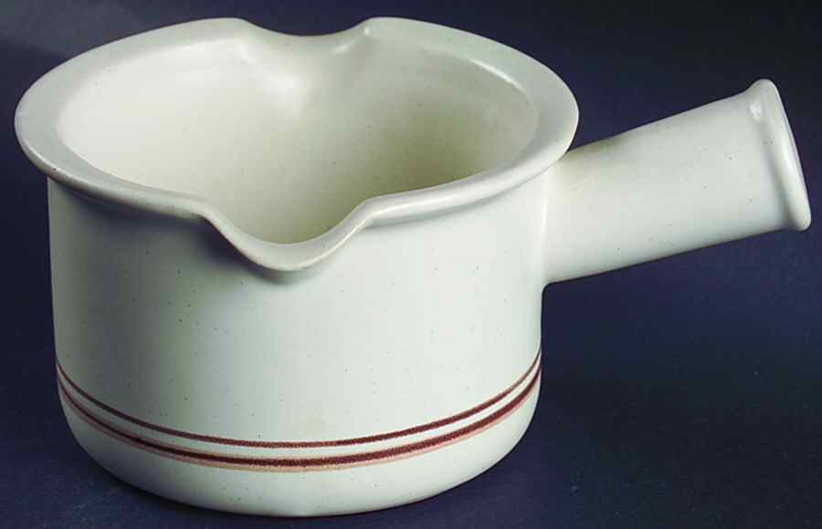 Country Cupboard Brown Gravy Boat by Jepcor-1