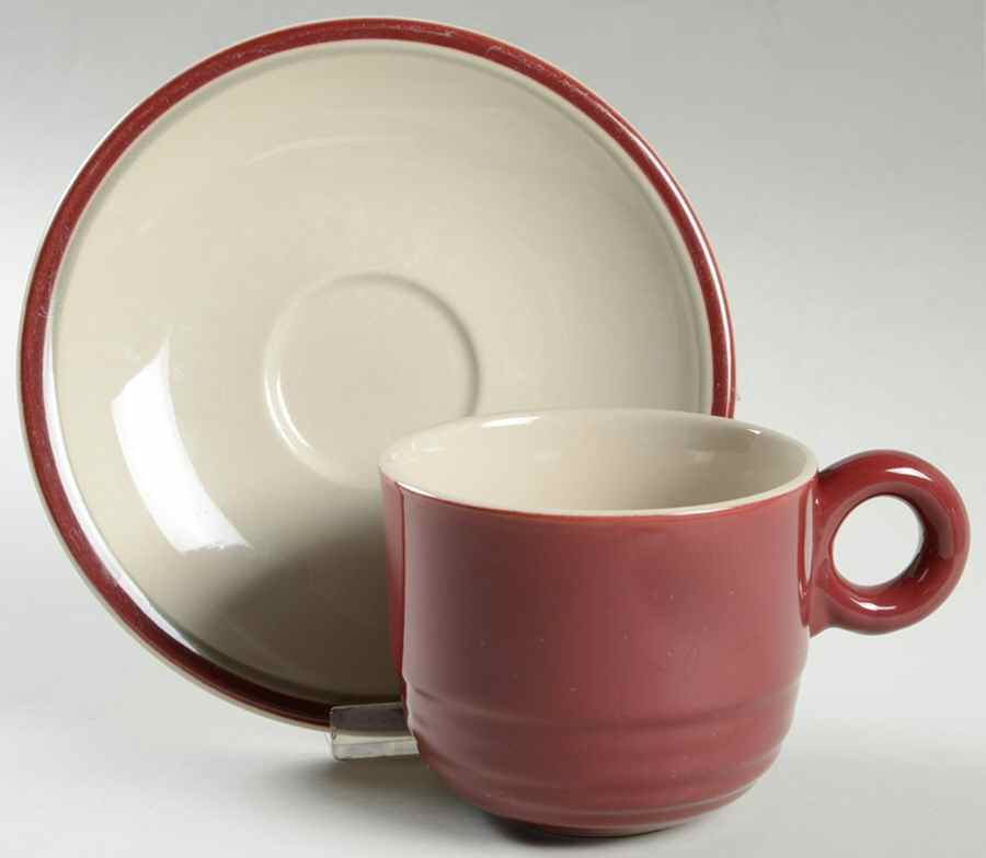 Libbies Love Flat Cup & Saucer Set by Jepcor-1