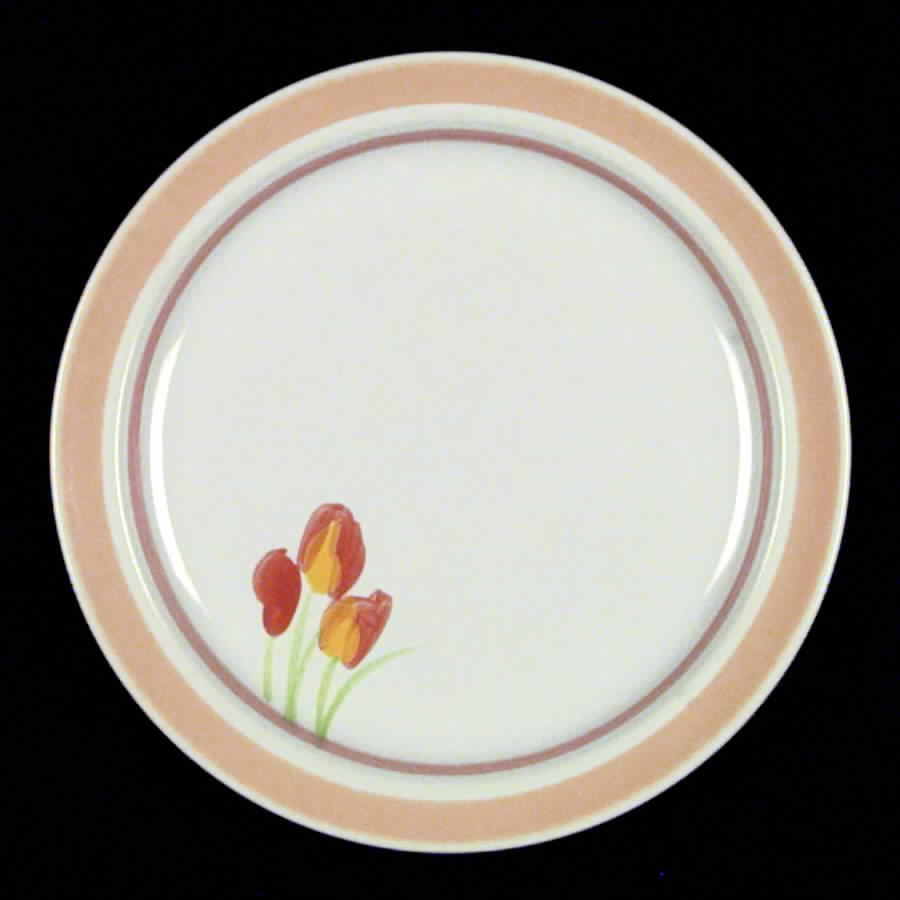 Peach Bread & Butter Plate by Jepcor-1