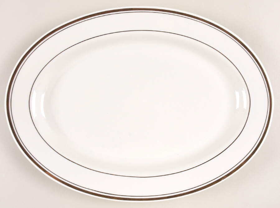 Classic Elegance 14" Oval Serving Platter by JMP Marketing-1