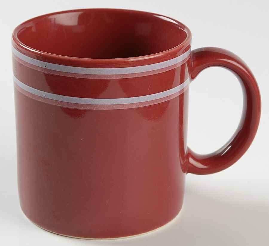 Chromatics Maroon Mug by JMP Marketing-1