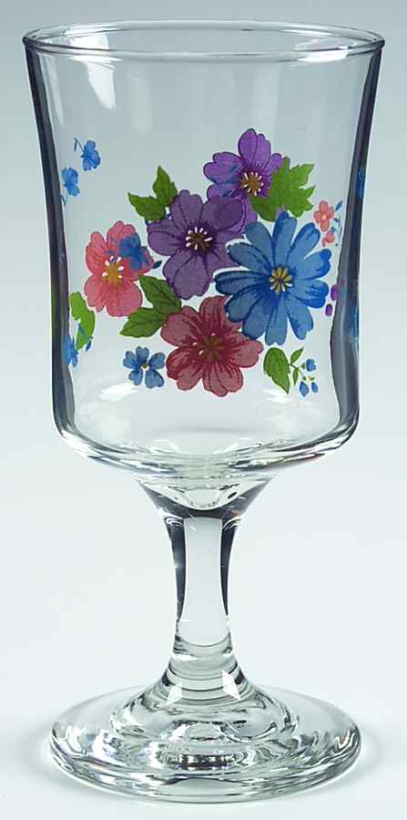 Provincial Bouquet 10 Oz Glassware Goblet by JMP Marketing-1