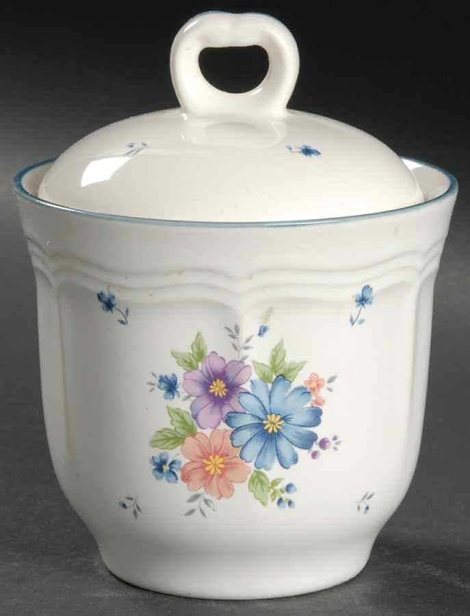 Provincial Bouquet Sugar Bowl & Lid by JMP Marketing-1