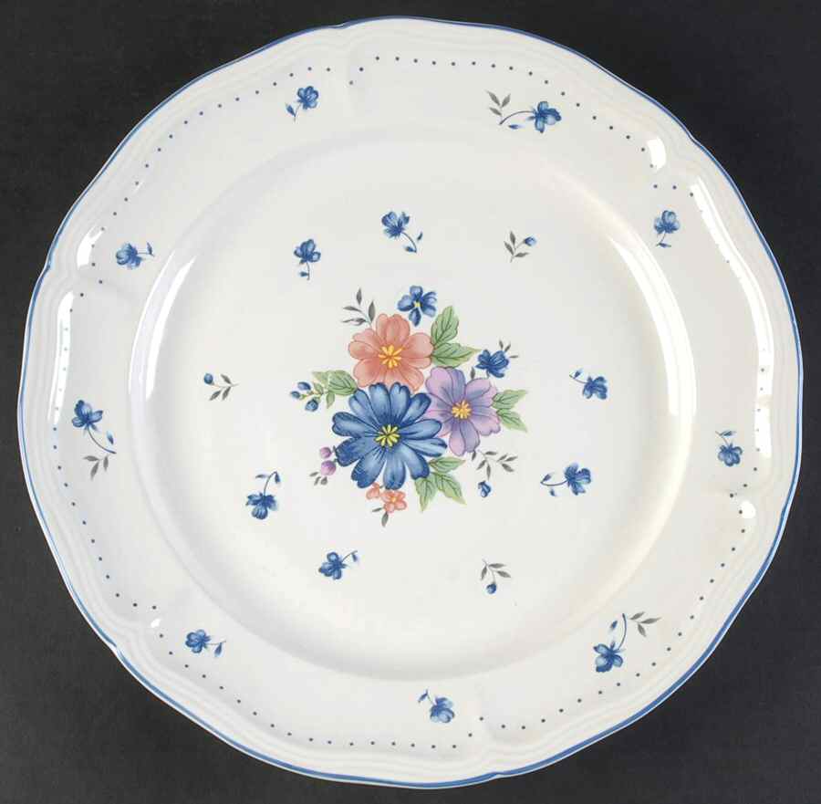 Provincial Bouquet 12" Chop Plate (Round Platter) by JMP Marketing-1
