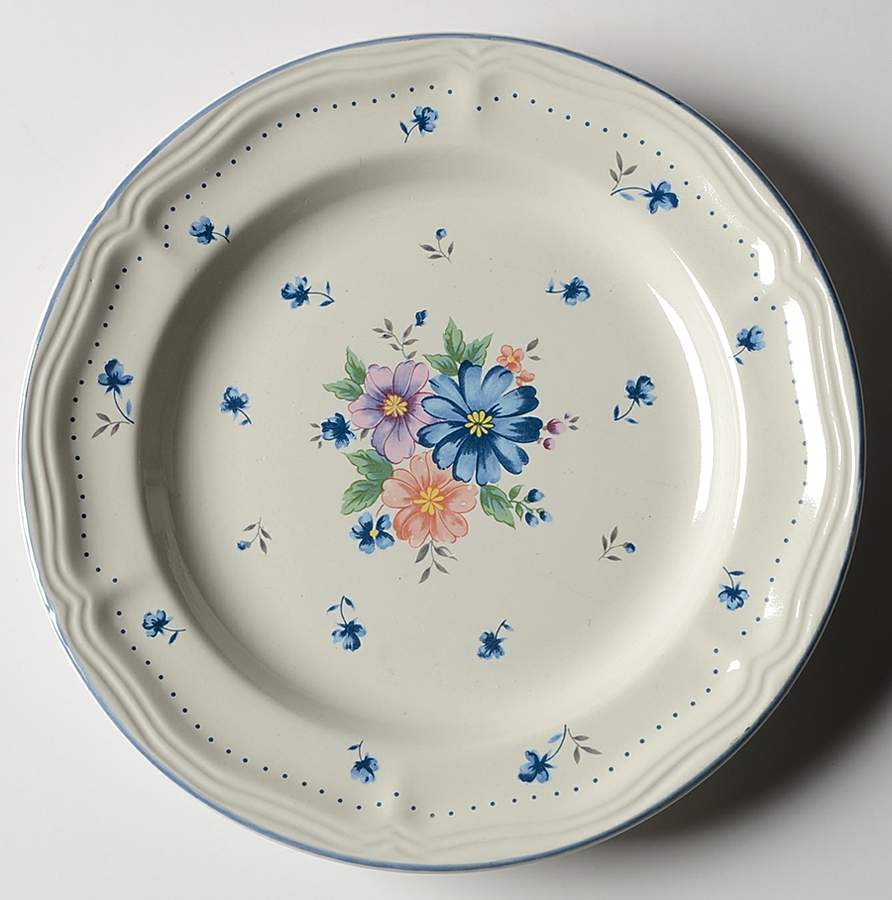 Provincial Bouquet Salad Plate by JMP Marketing-1