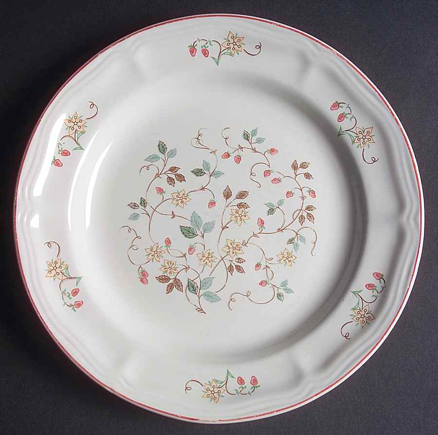 Strawberry Fields Salad Plate by JMP Marketing-1
