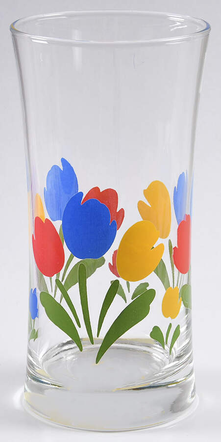 Tulip Tyme Glassware Tall Tumbler by JMP Marketing-1